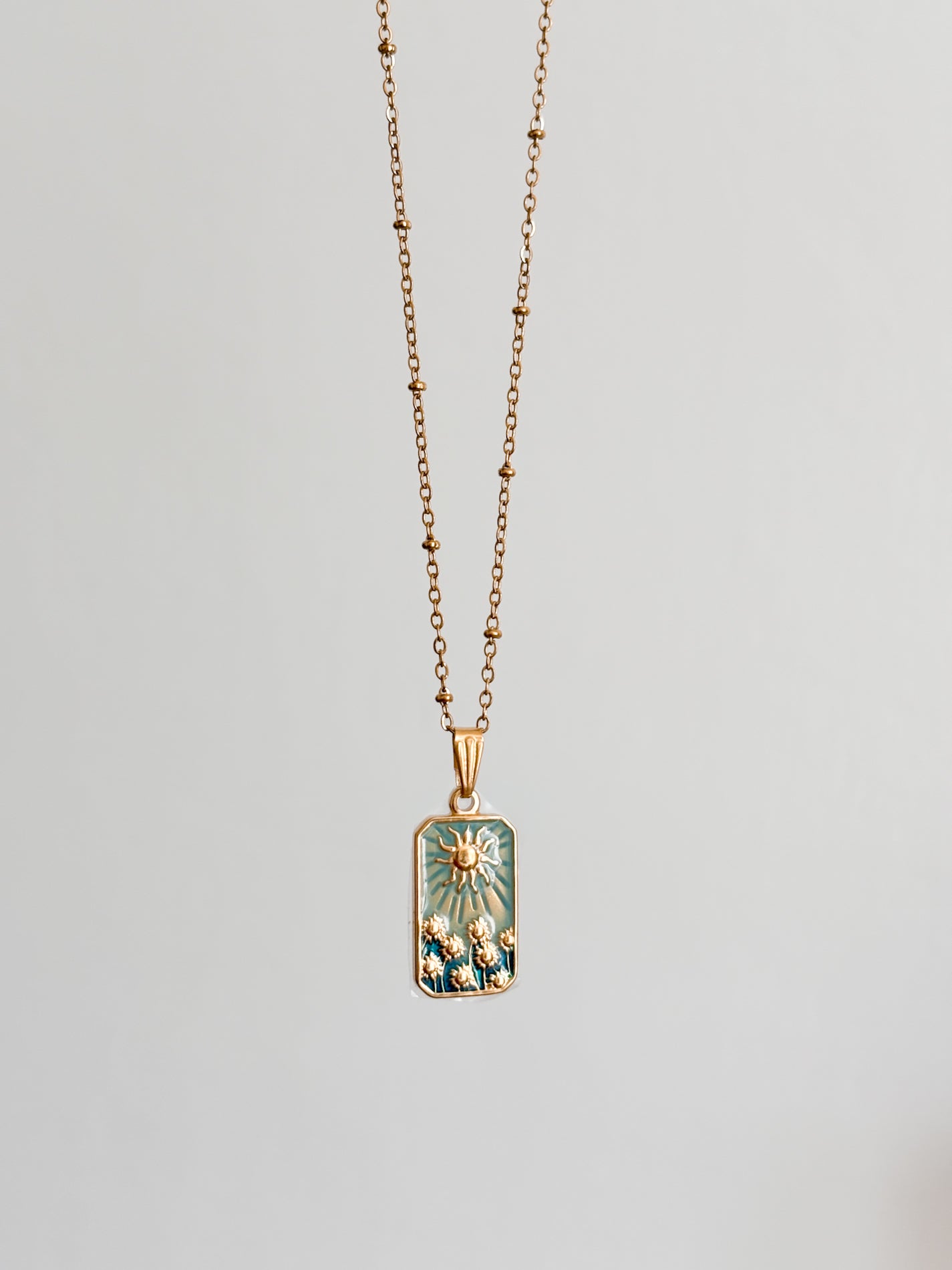 Collana Sunflower fine