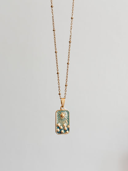 Collana Sunflower fine