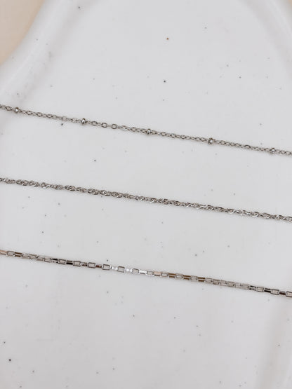 Charm bar | catene Silver