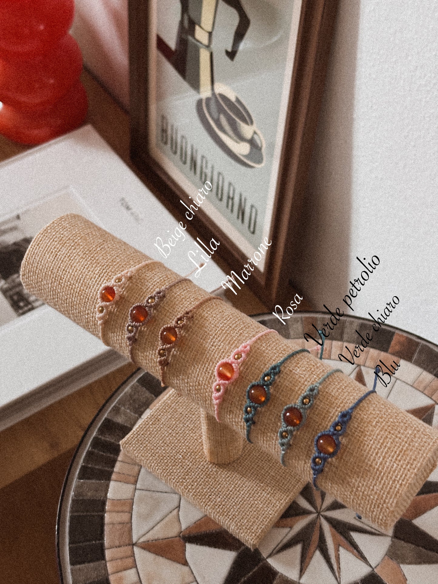 Bracciali Corniola