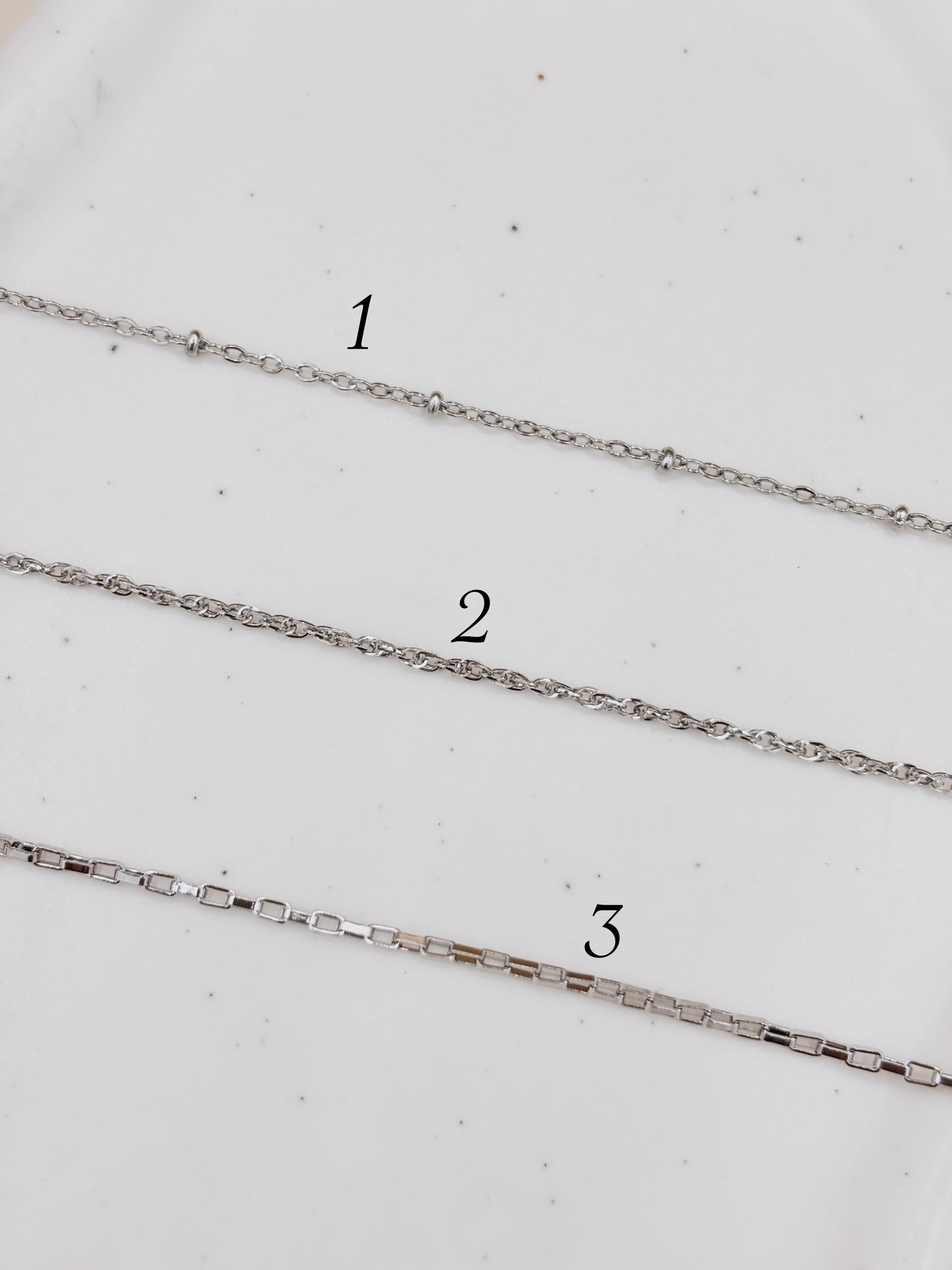 Charm bar | catene Silver
