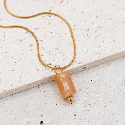 Collana Avventurina Arancione