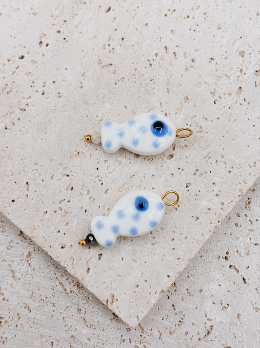 Charm pesciolino ceramica